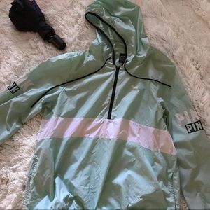 PINK Victoria’s Secret Anorak Rain Jacket